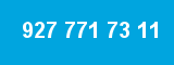 927 771 73 11